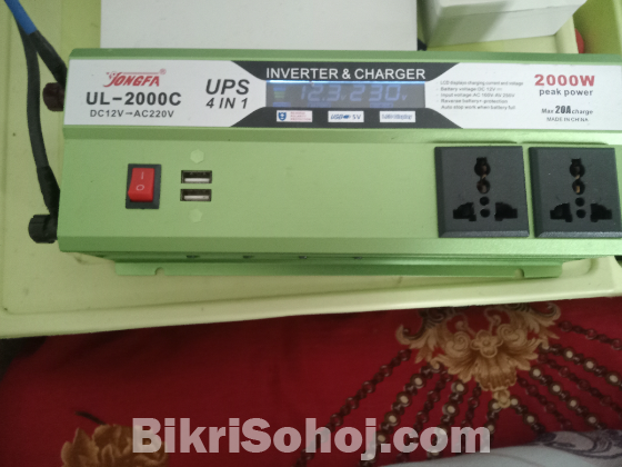 Jongfa 2000 watt ইনভার্টার ips/ ups